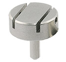 EM-Tec PS7 Mini-Stiftprobenhalter, 2x Probenklemme 1 mm, Ø 15 x 6 mm, Std. Pin